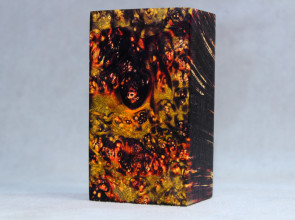 Stabilized Maple Burl Wood Mod Block